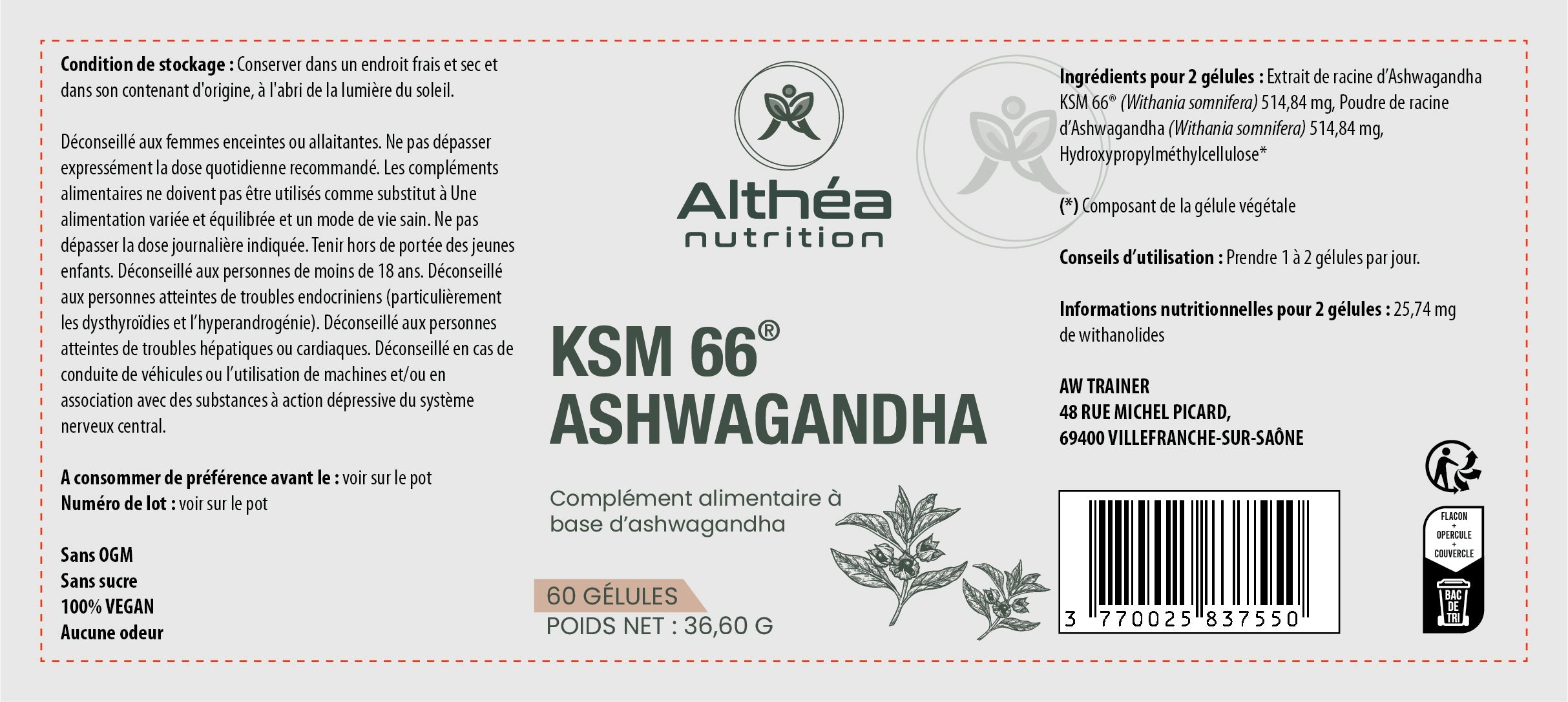 Ashwagandha KSM66®